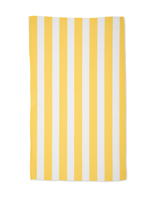 Summer Bold Yellow Kitchen Towel