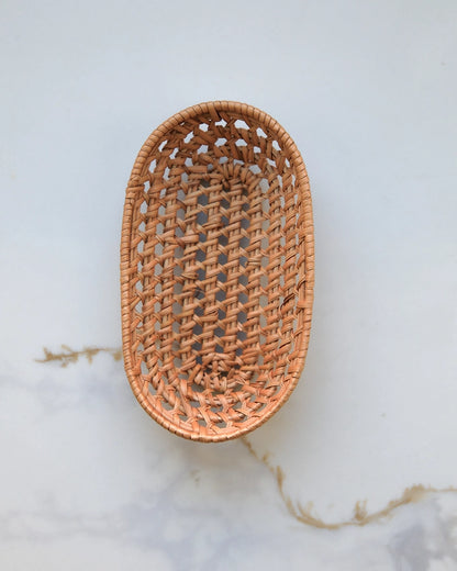 Oval Rattan Basket