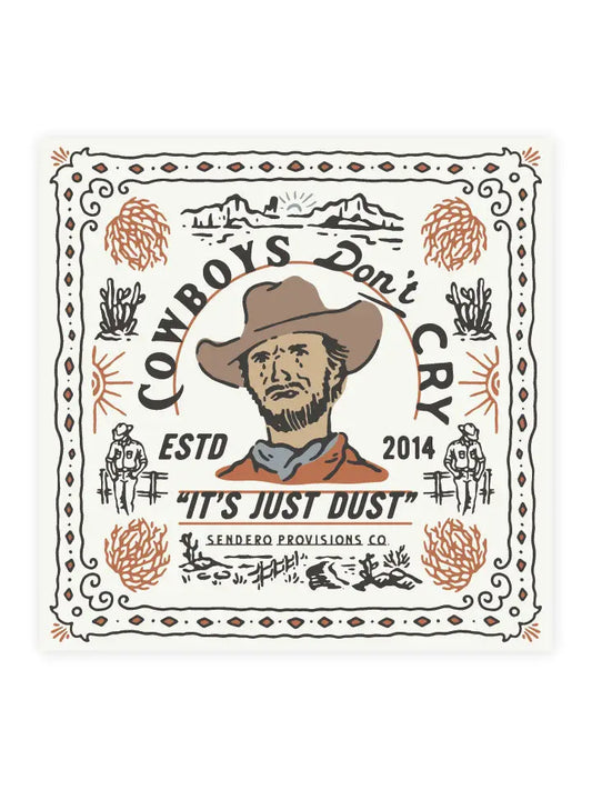 Cowboys Don't Cry Bandana