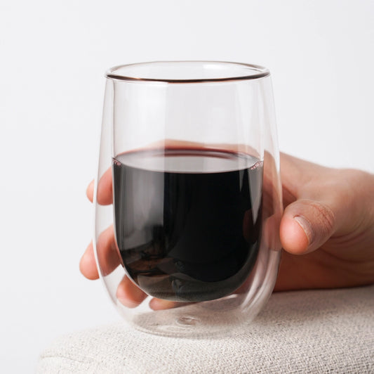 Insulated Stemless Wine Glass