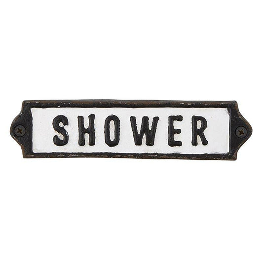 Shower Iron Sign