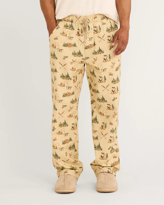 Print Pajama Pant