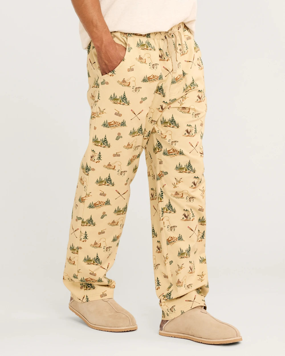 Print Pajama Pant