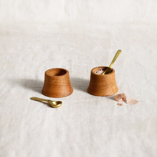 French Oak Pinch Bowls