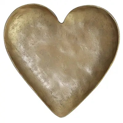 Heart Tray - Brass