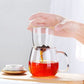 Glass Teacup Infuser