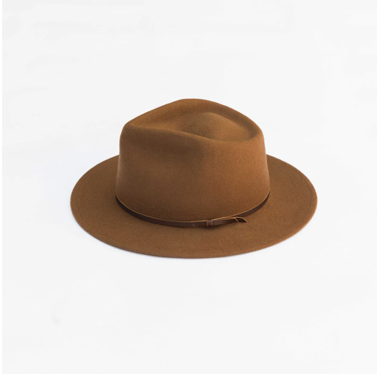 Eastwood Fedora Caramel