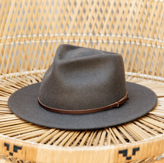 Eastwood Fedora Dark Grey