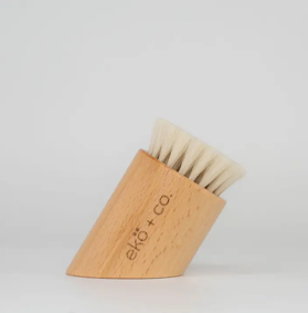 Wooden Bamboo Facial Dry Brush