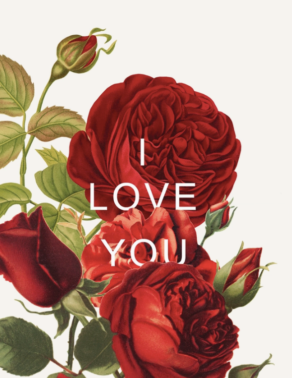 I Love You Greeting Card