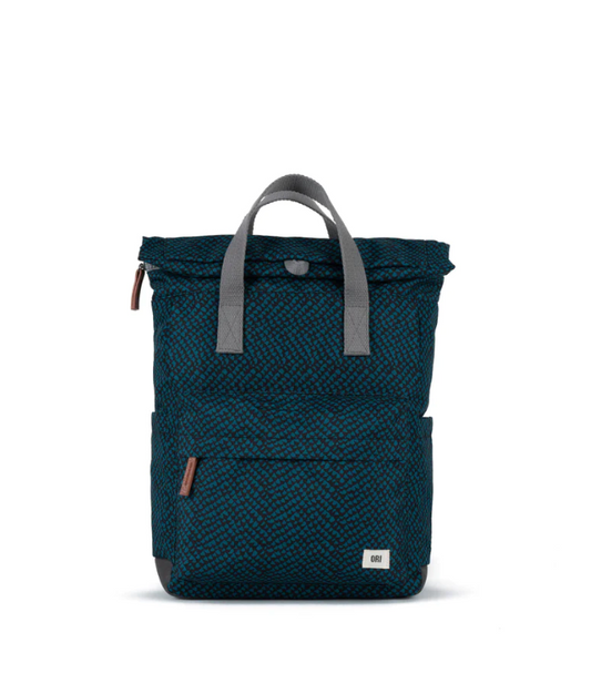 Canfield B Deep Teal Snake Medium Recycled