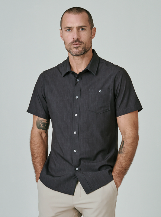 Pisco Short Sleeve in Black