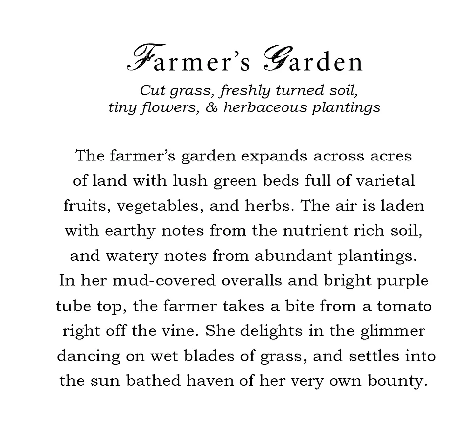 Farmer's Garden Candle