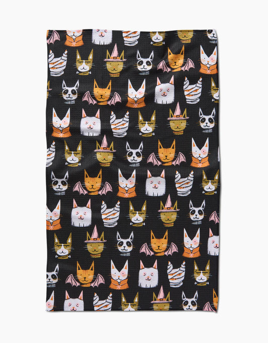 Cats In Costumes Kitchen Towel