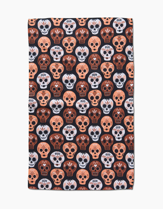 Day Of The Dead Skulls Towel