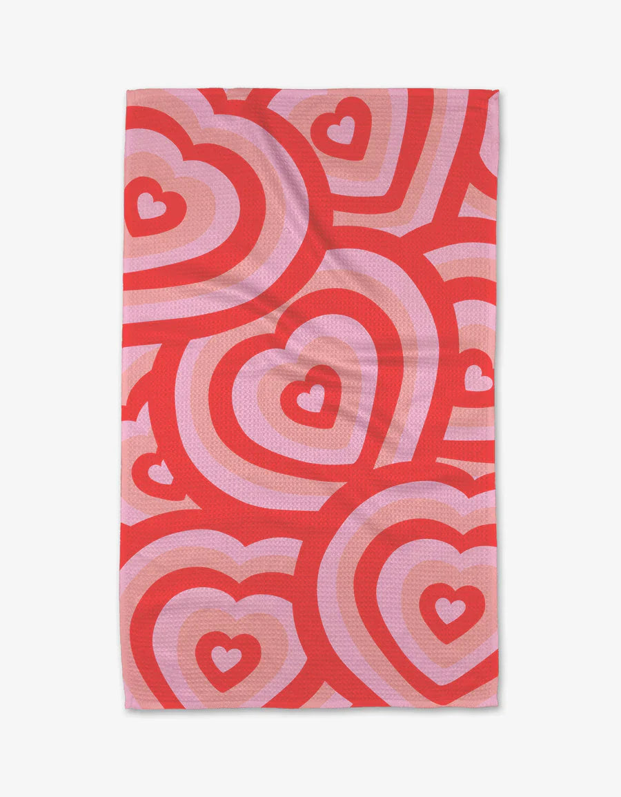 Heart Beat Kitchen Towel