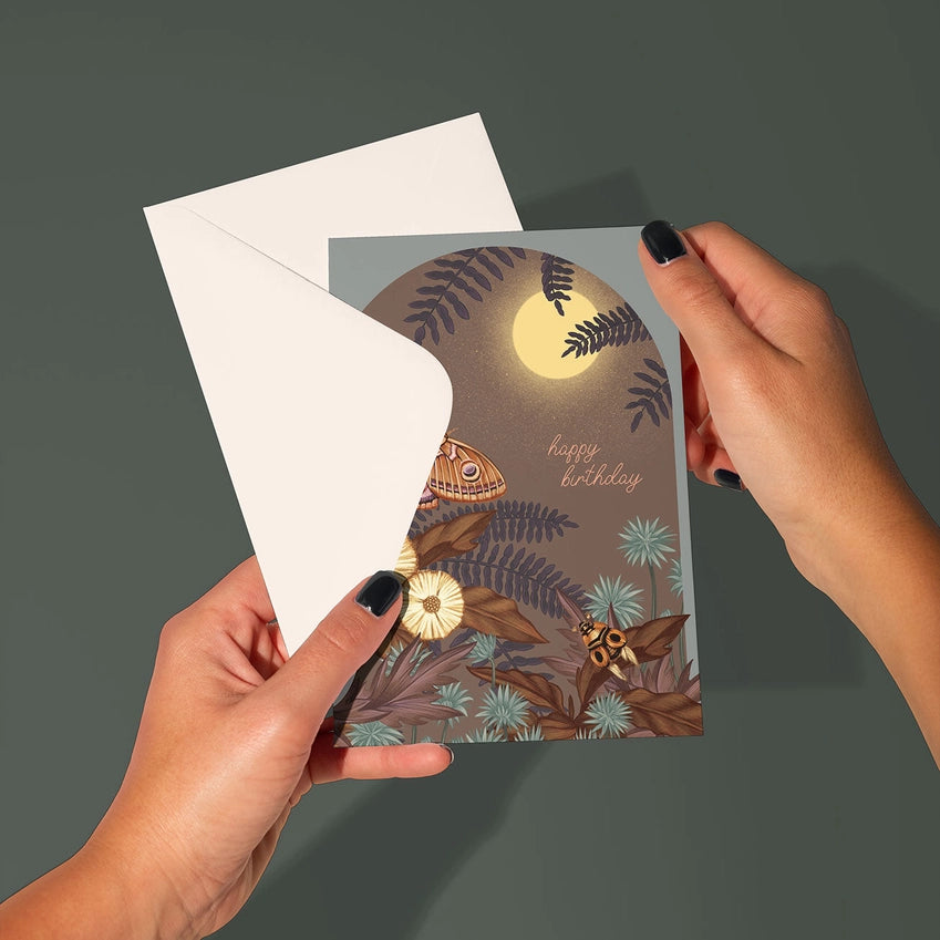 Happy Birthday Autumn Eve Greeting Card