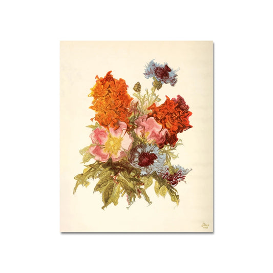 Vintage Flowers Print