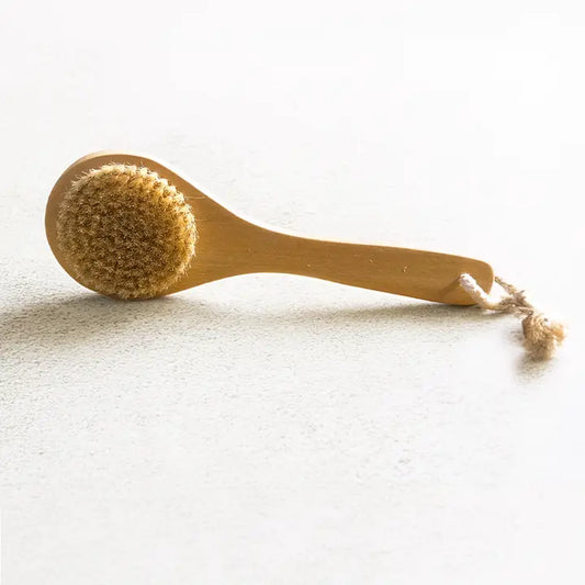 Small Handle Dry Body Brush