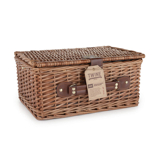 2 Person Wicker Picnic Basket