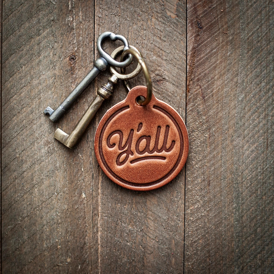 Leather Keychain