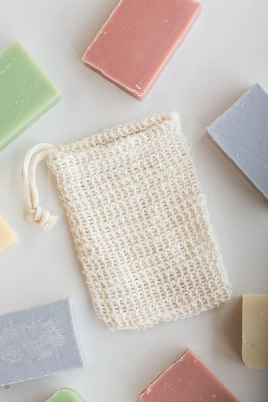 Agave Woven Exfoliating Soap Bag