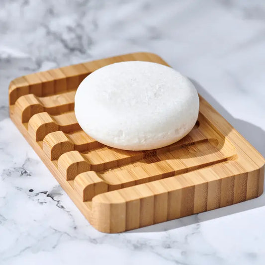 Bamboo Self-Draining Soap Dish