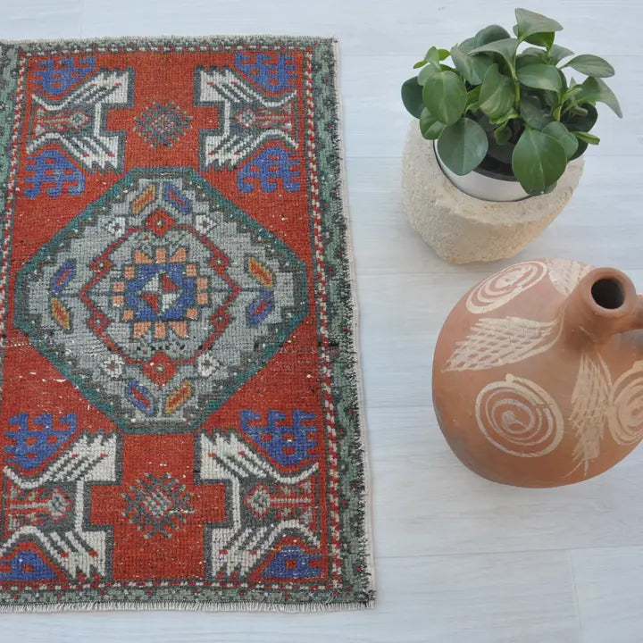 Vintage Turkish Rug