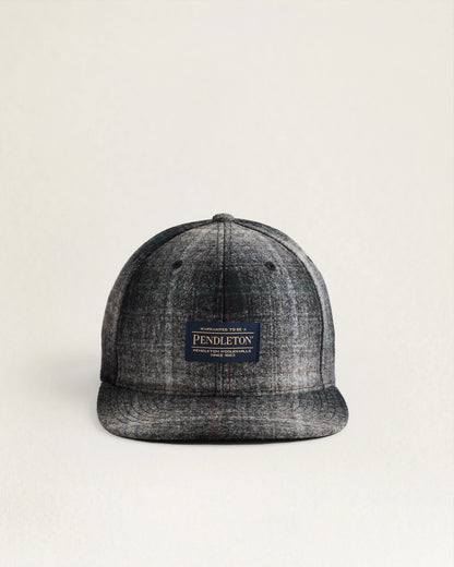 Pendleton Plaid Flat Brim Hat