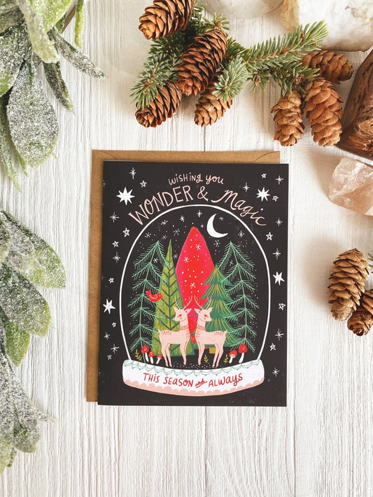 Wonder + Magic Christmas Card