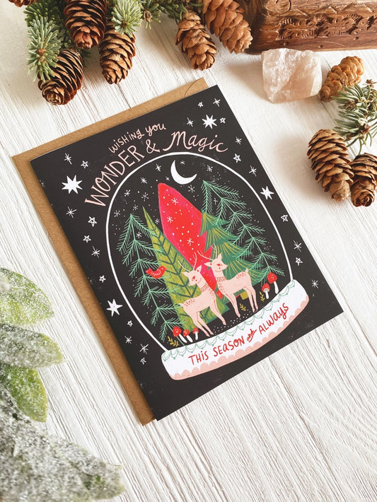 Wonder + Magic Christmas Card