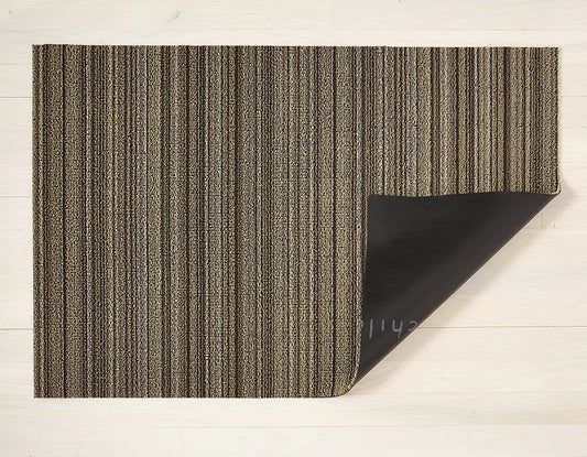 Skinny Stripe Shag Mat