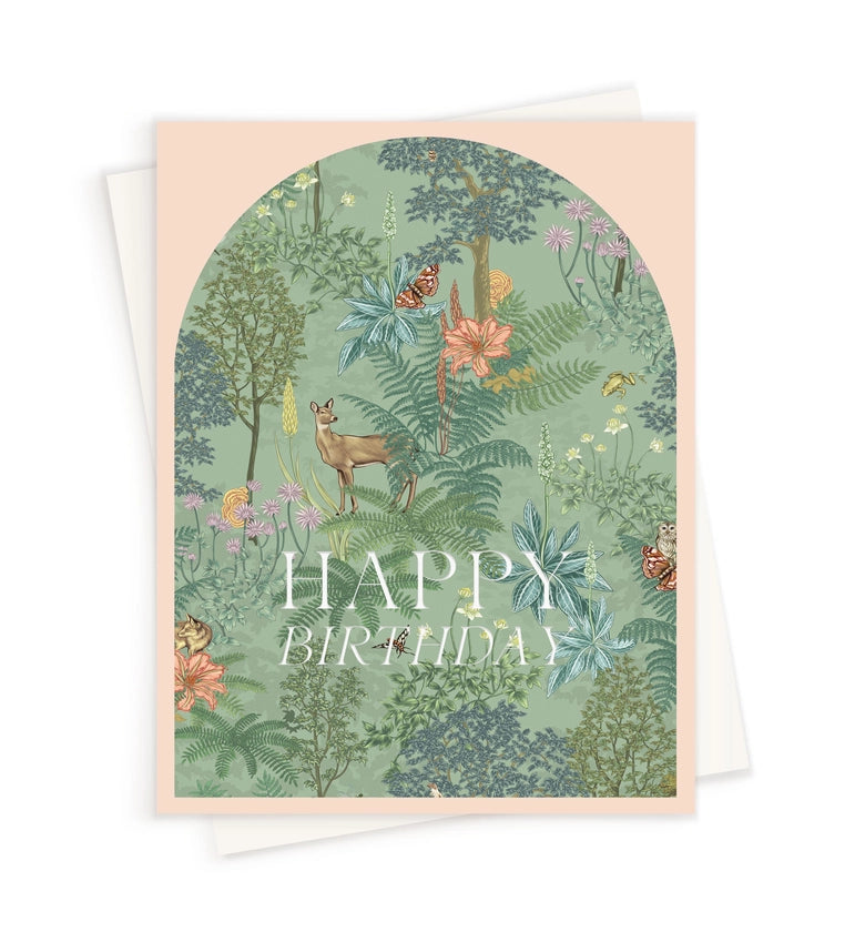 Woodland Birthday Card